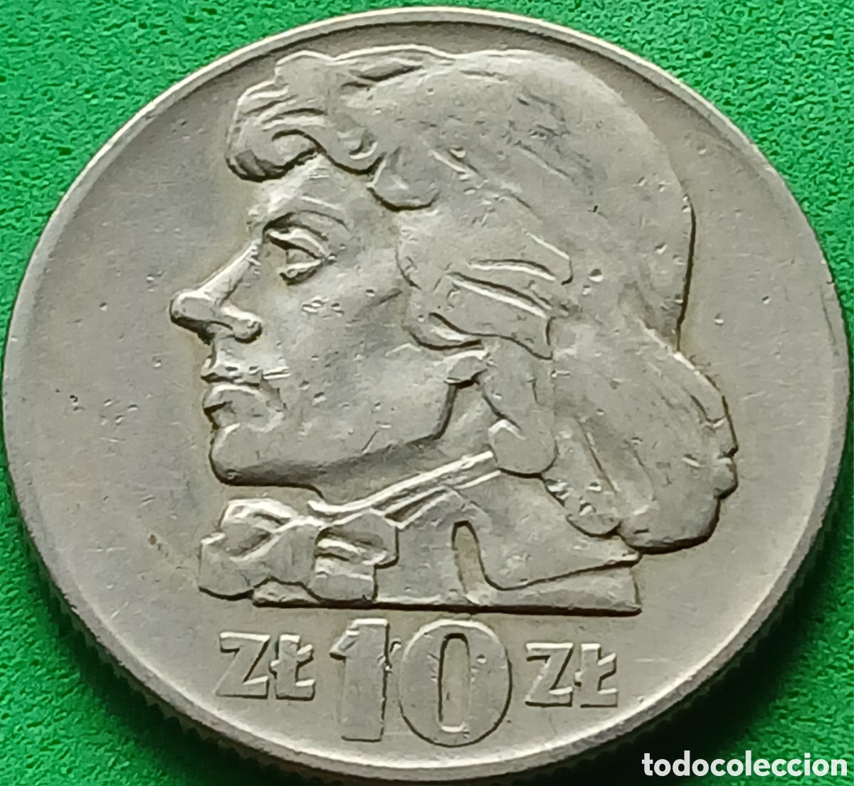 Monedas antiguas de Europa: Polonia 10 zlotych 1959 Y#50