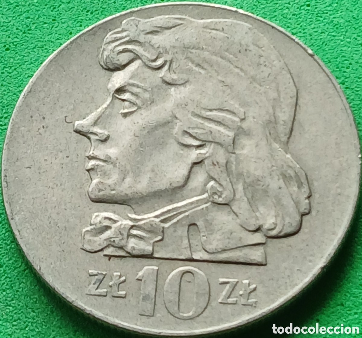 Monedas antiguas de Europa: Polonia 10 zlotych 1971 Y#50a
