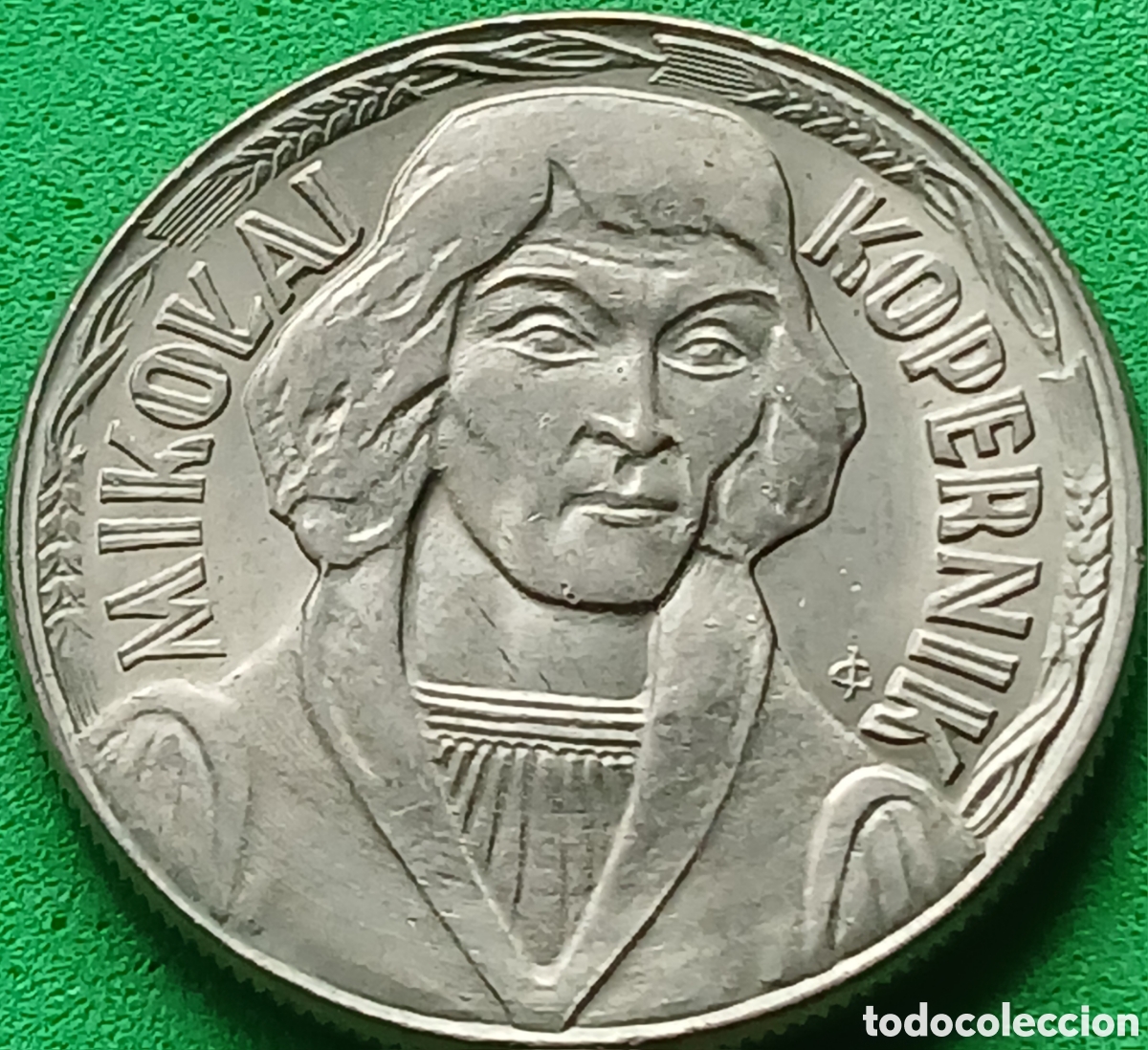 Monedas antiguas de Europa: Polonia 10 zlotych 1967 Y#51a poco com&uacute;n
