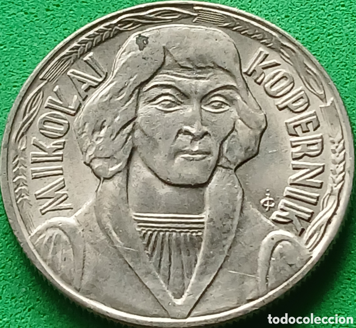 Monedas antiguas de Europa: Polonia 10 zlotych 1969 Y#51a