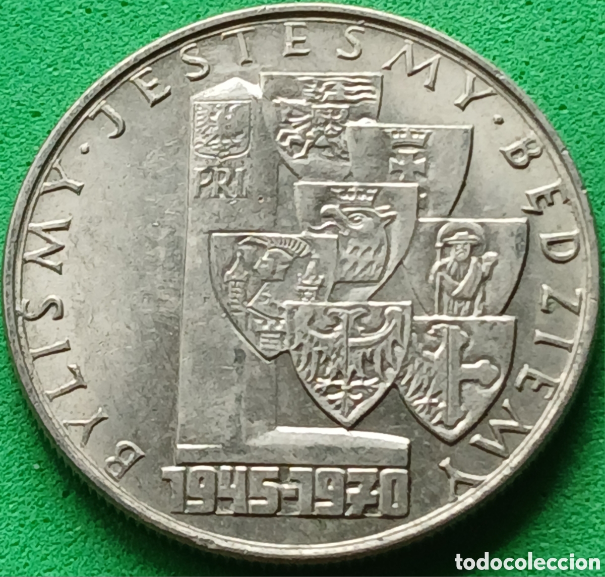 Monedas antiguas de Europa: Polonia 10 zlotych 1970 Y#62 Anexiones Provinciales
