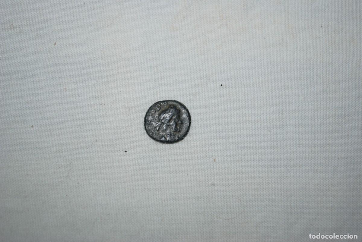 Monedas antiguas de Europa: MONEDA ROMANA DE BRONCE .