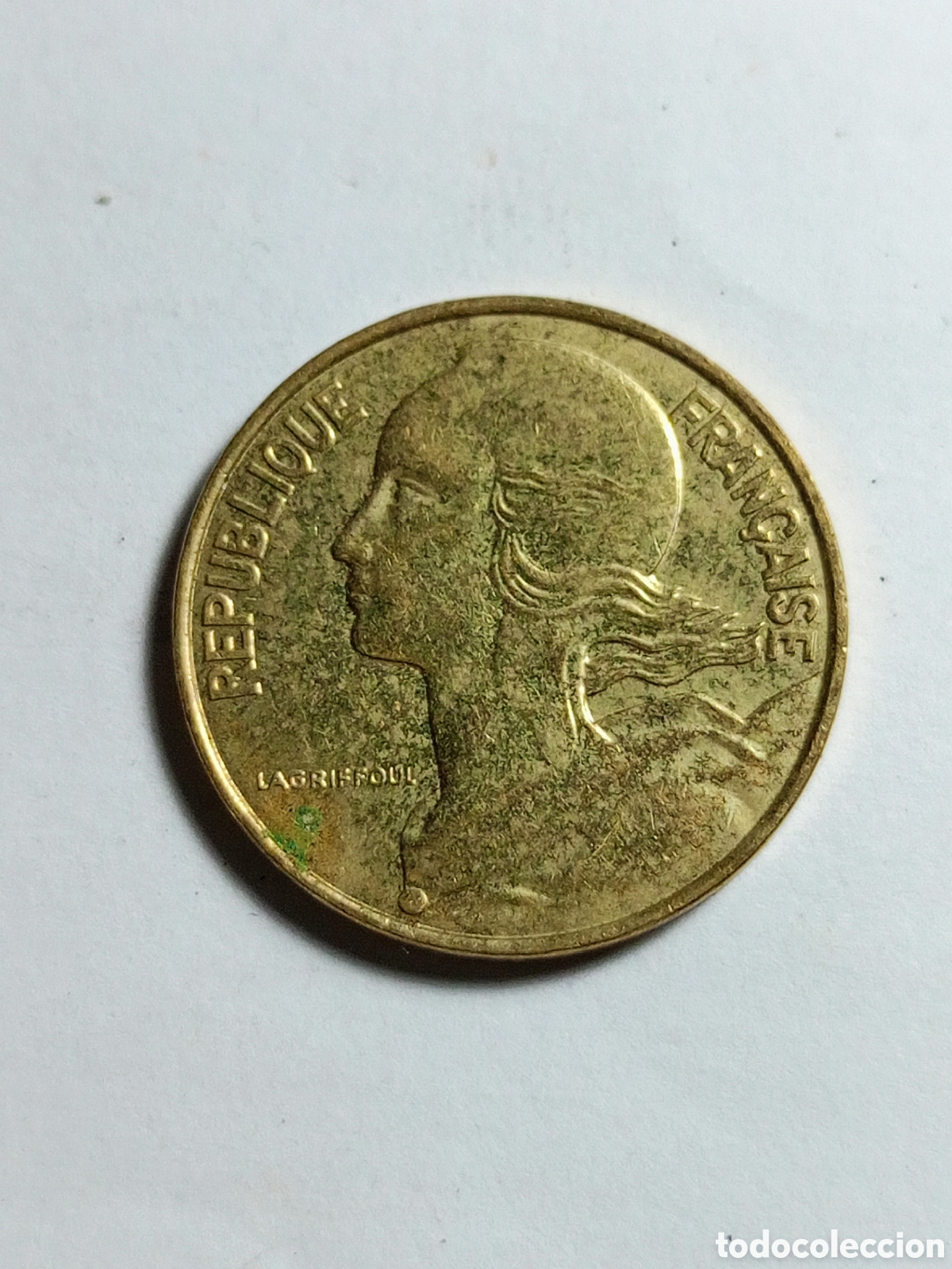 Monedas antiguas de Europa: Francia 10 c&eacute;ntimos, 1993 - Foto 2