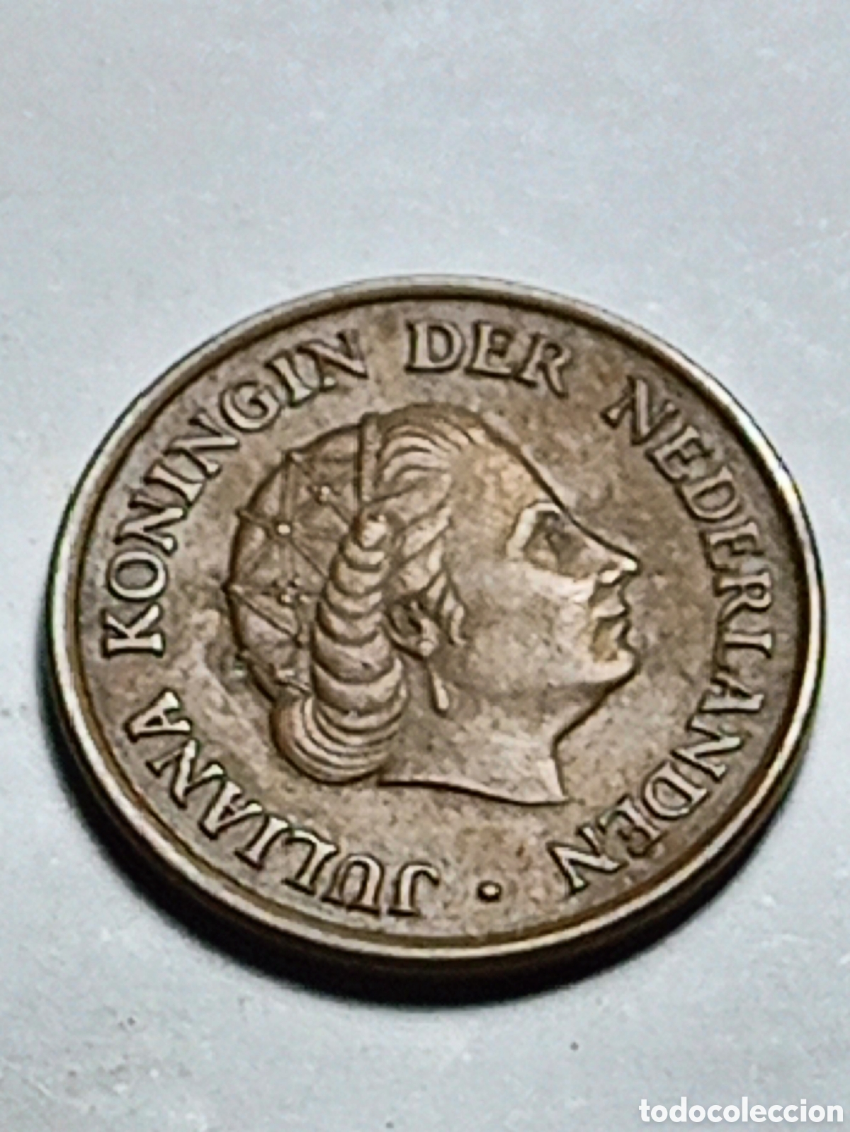 Monedas antiguas de Europa: HOLANDA 5 CENTIMOS A&Ntilde;O 1964 - Foto 2