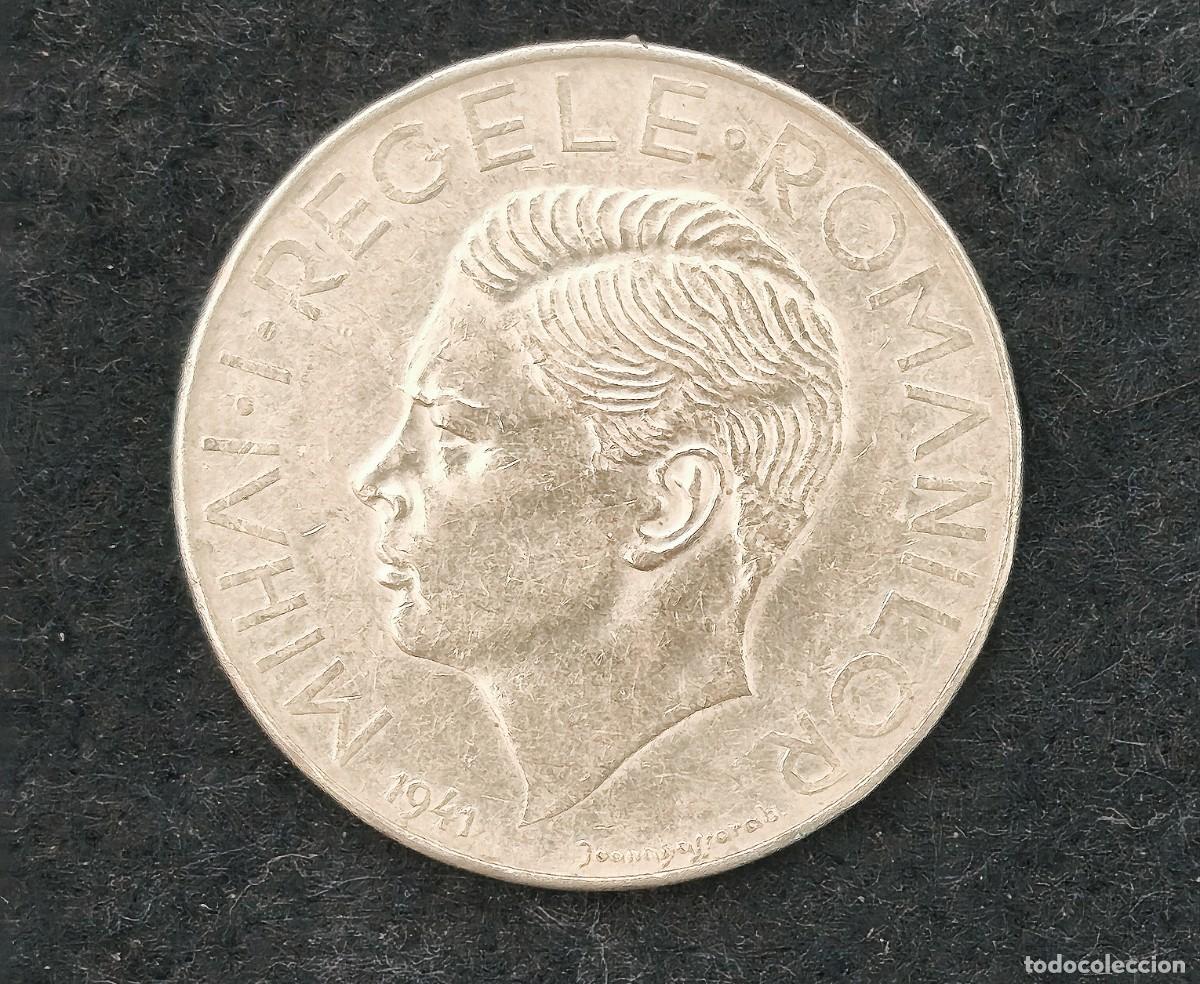 Alte M&uuml;nzen aus Europa: 500 LEI DE PLATA MIHAI I. RUMANIA A&Ntilde;O 1944. MBC
