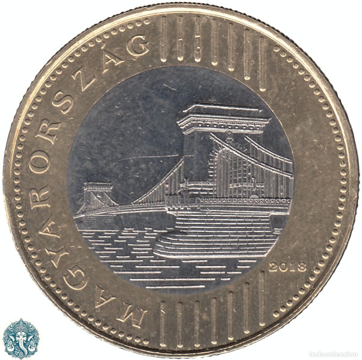 Monedas antiguas de Europa: HUNGR&Iacute;A 200 Forint 2018 KM#852 bimet&aacute;lica