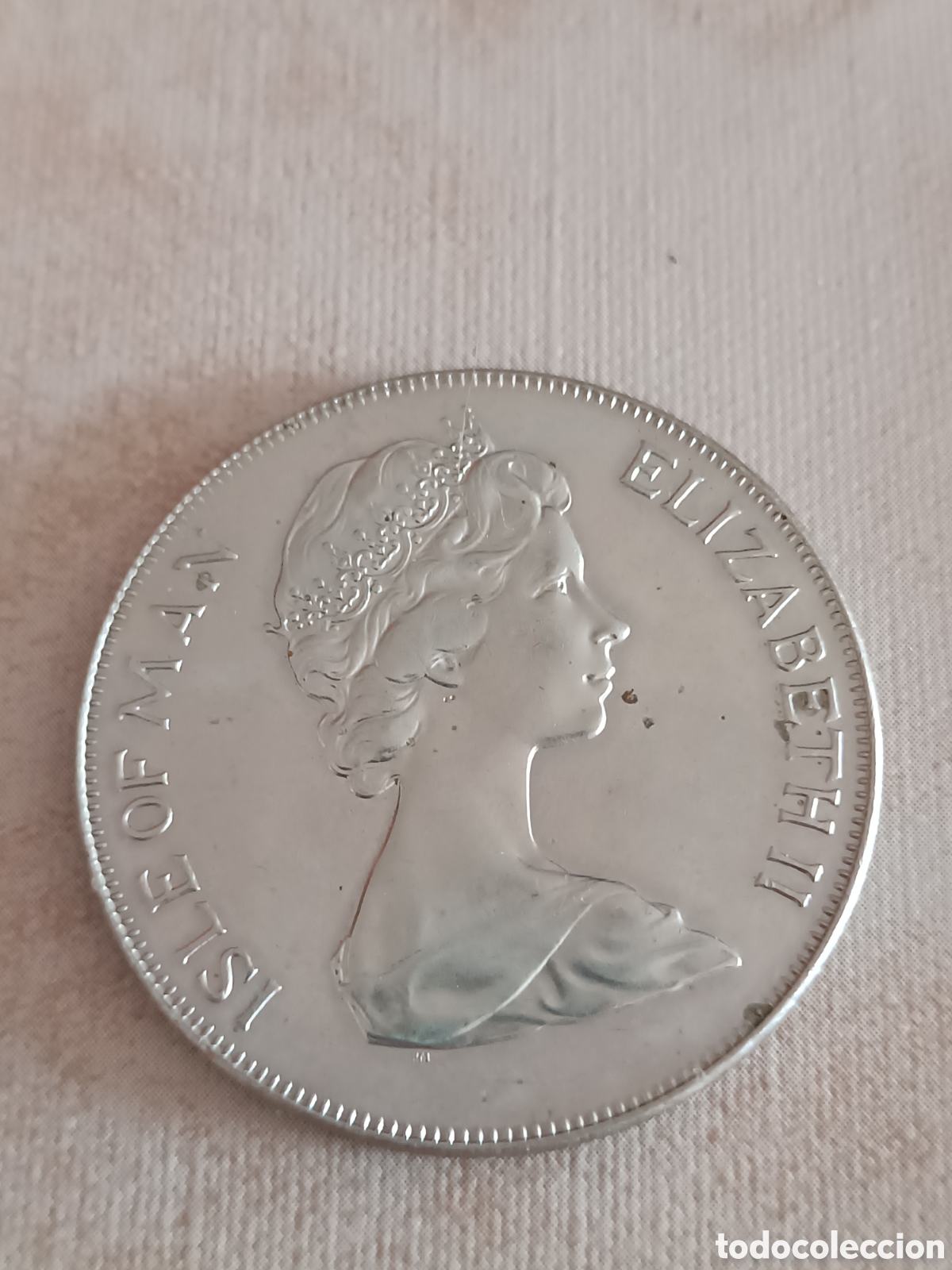 Monedas antiguas de Europa: Moneda 1 crown Elizabeth II