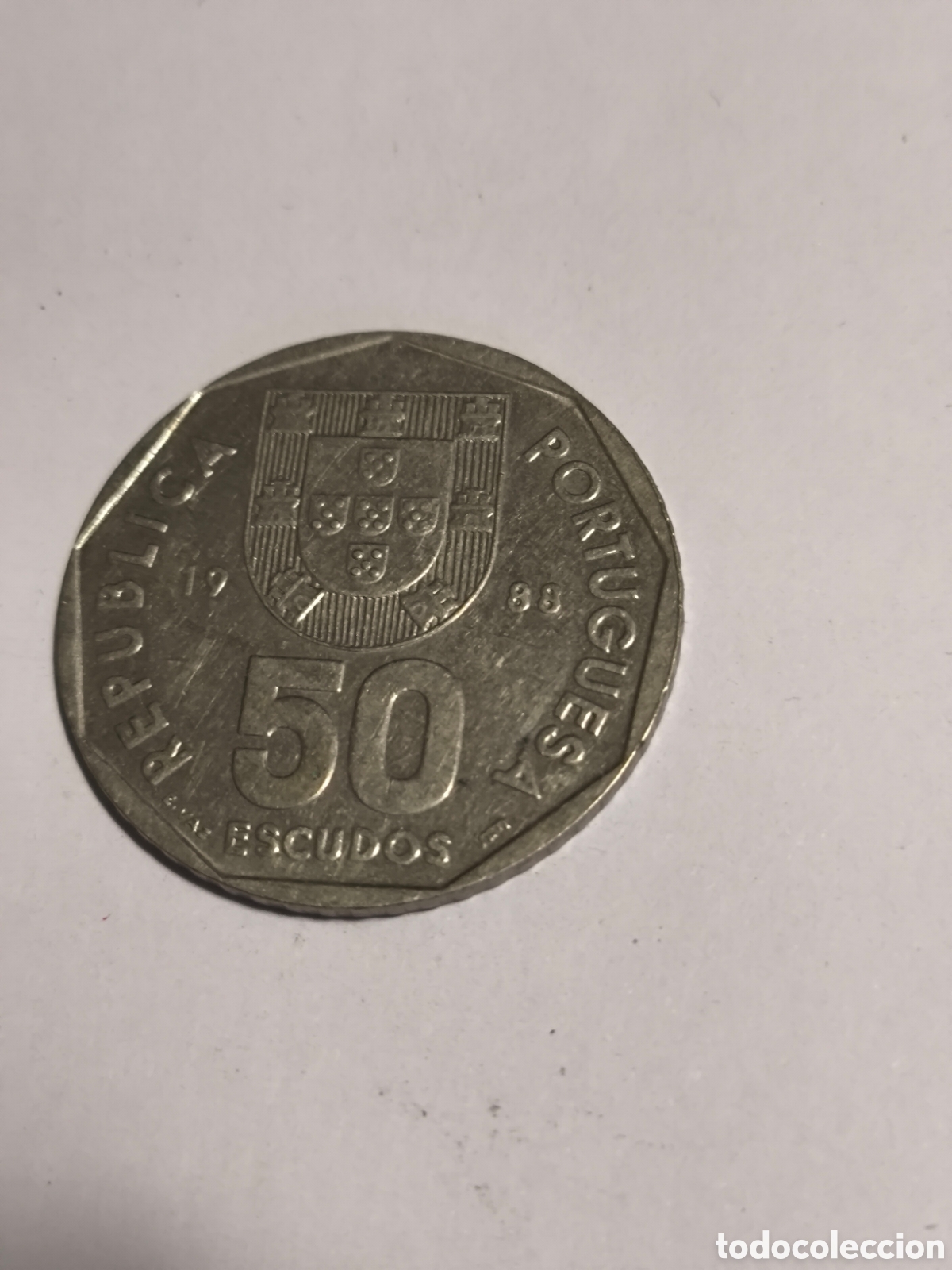 Monedas antiguas de Europa: 50 Escudos Portugal 1986