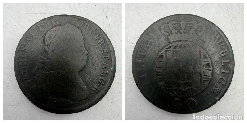 Monedas antiguas de Europa: MONEDA. PORTUGAL. JUAN VI. PATACO. 40 REIS. 1822. VER FOTOS