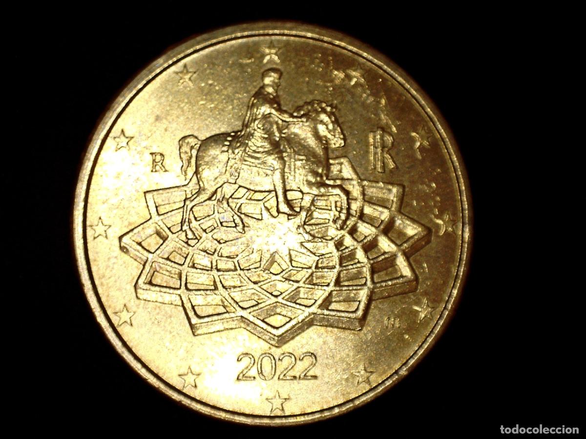 Monedas antiguas de Europa: 50 CENTIMOS 2022 ITALIA CENT EURO CIRCULADA - MONEDAS USADAS MONEDA CIRCULADA ITALY CENTS
