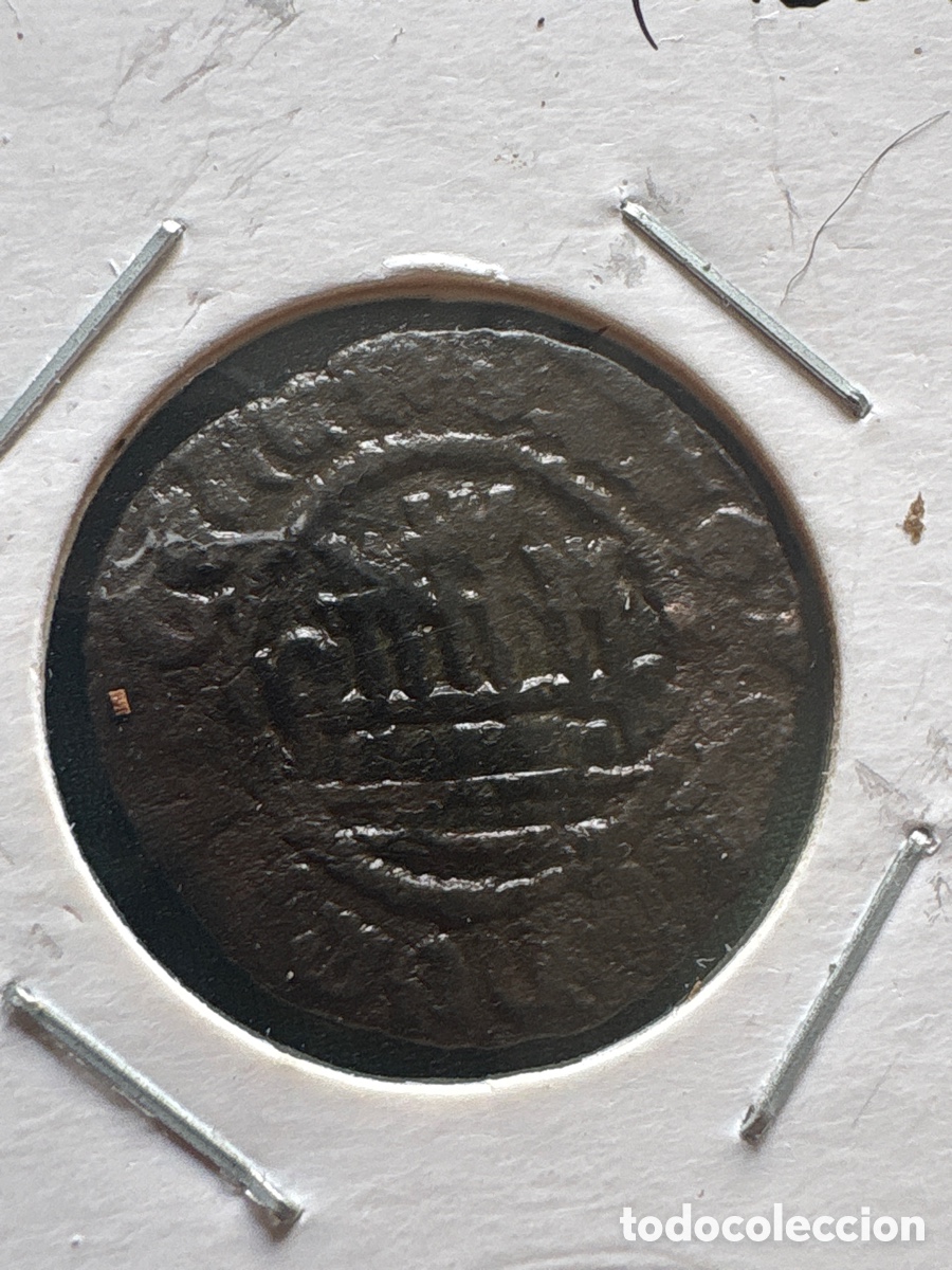 Moedas antigas da Europa: Moneda 1/2 Ceitil, Ceuta Portuguesa 1450-1470 escasa (A15)
