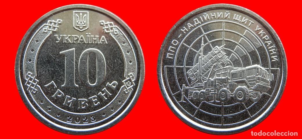 Monedas antiguas de Europa: 10 HRYVEN 2023 SIN CIRCULAR UCRANIA-8873SC