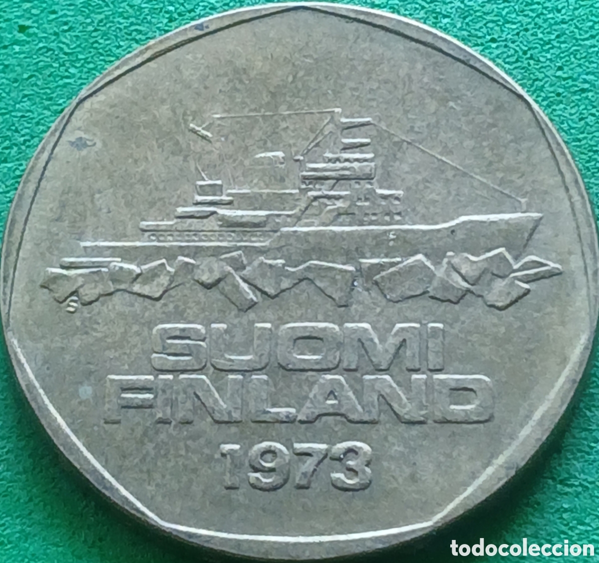 Monedas antiguas de Europa: Finlandia 5 marcos 1973 km#53