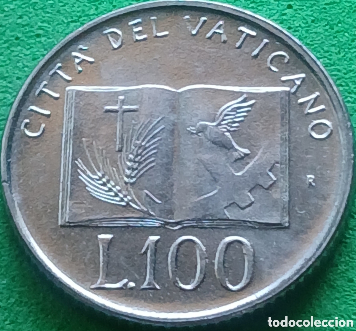 Monedas antiguas de Europa: Ciudad del Vaticano 100 liras 1992 km#239