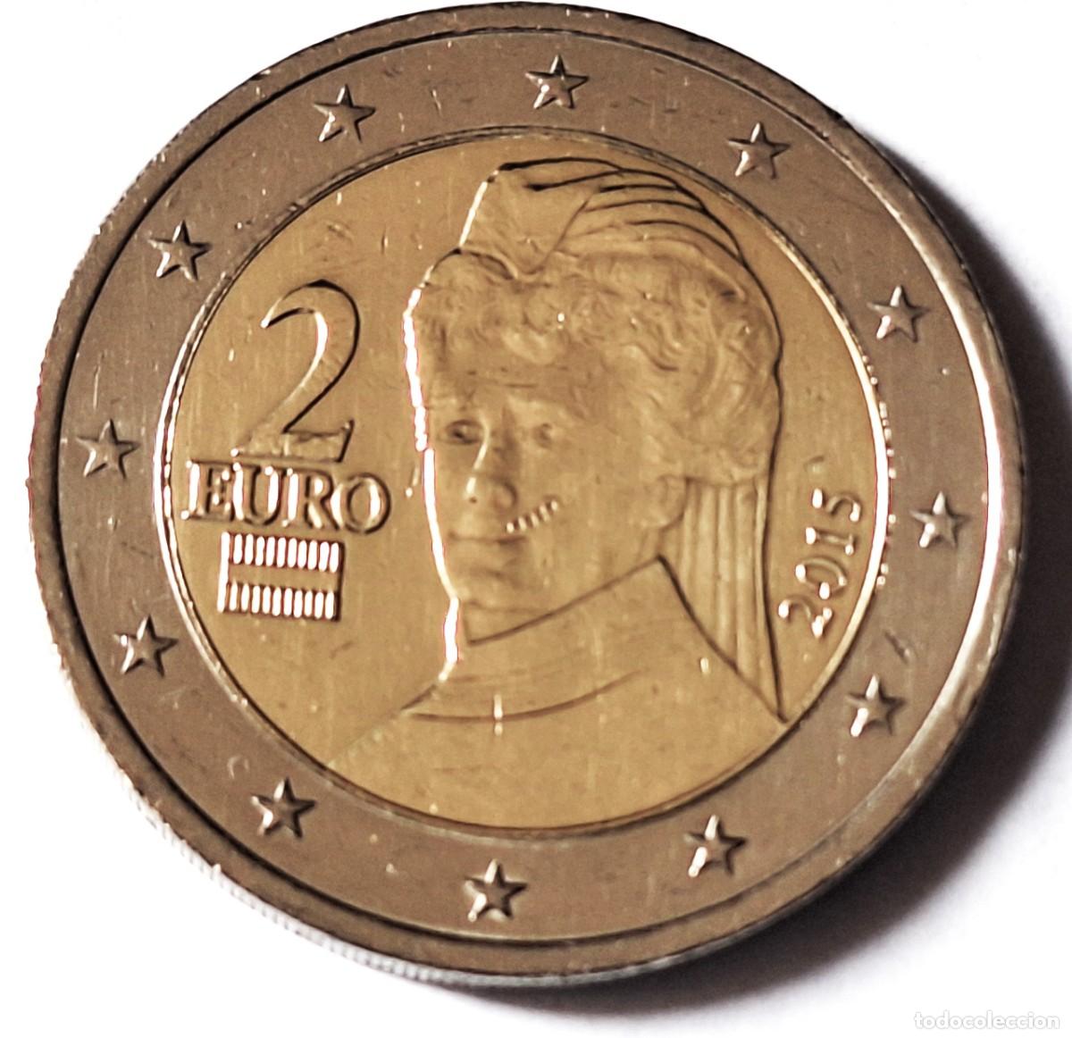 Monedas antiguas de Europa: AUSTRIA - MONEDA DE 2 EUROS DEL A&Ntilde;O 2015 - BIEN CONSERVADA