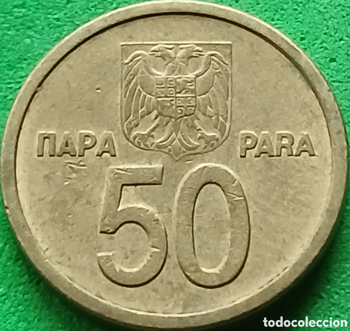 Monedas antiguas de Europa: Yugoslavia 50 para 2000 km#179