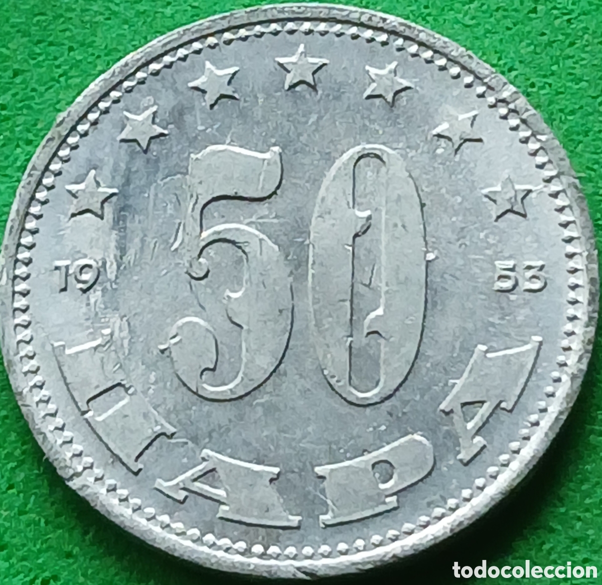 Monedas antiguas de Europa: Yugoslavia 50 para 1953 km#29