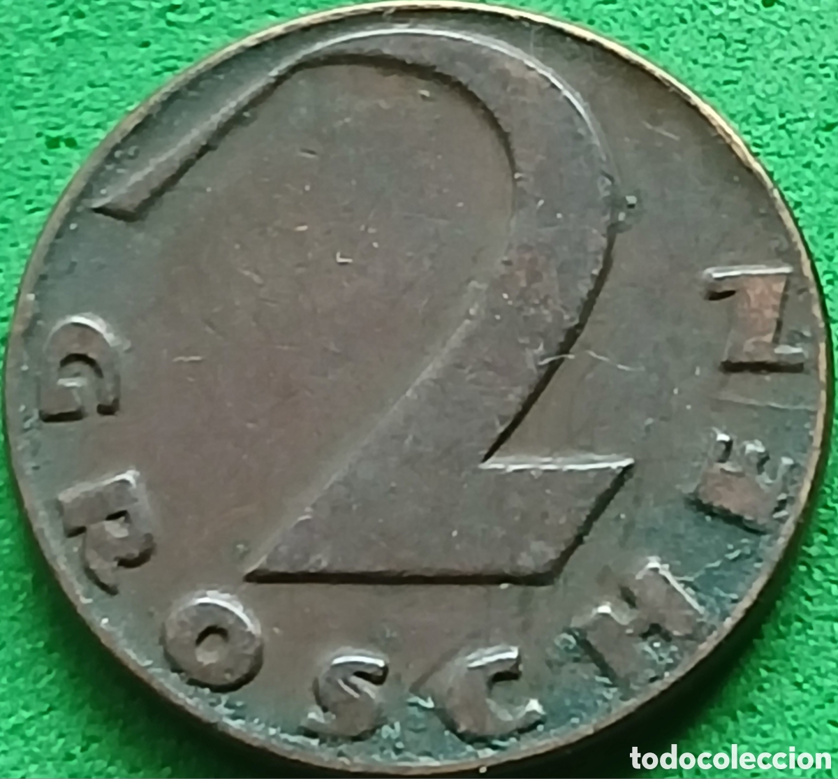 Monedas antiguas de Europa: Austria 2 groschen 1934 km#2837 ESCASA!!