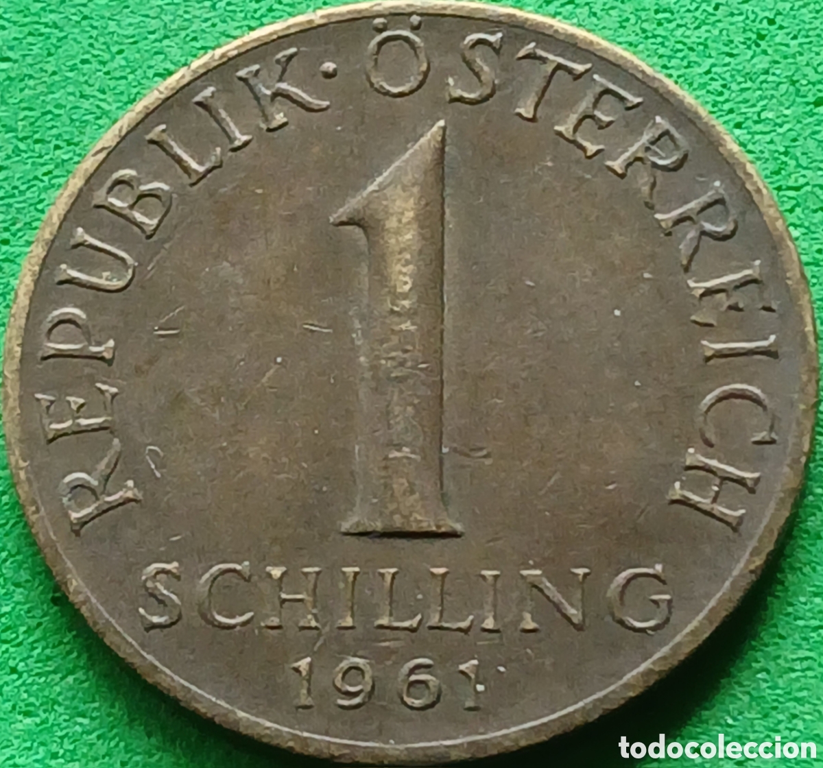 Monedas antiguas de Europa: Austria 1 schilling 1961 km#2886