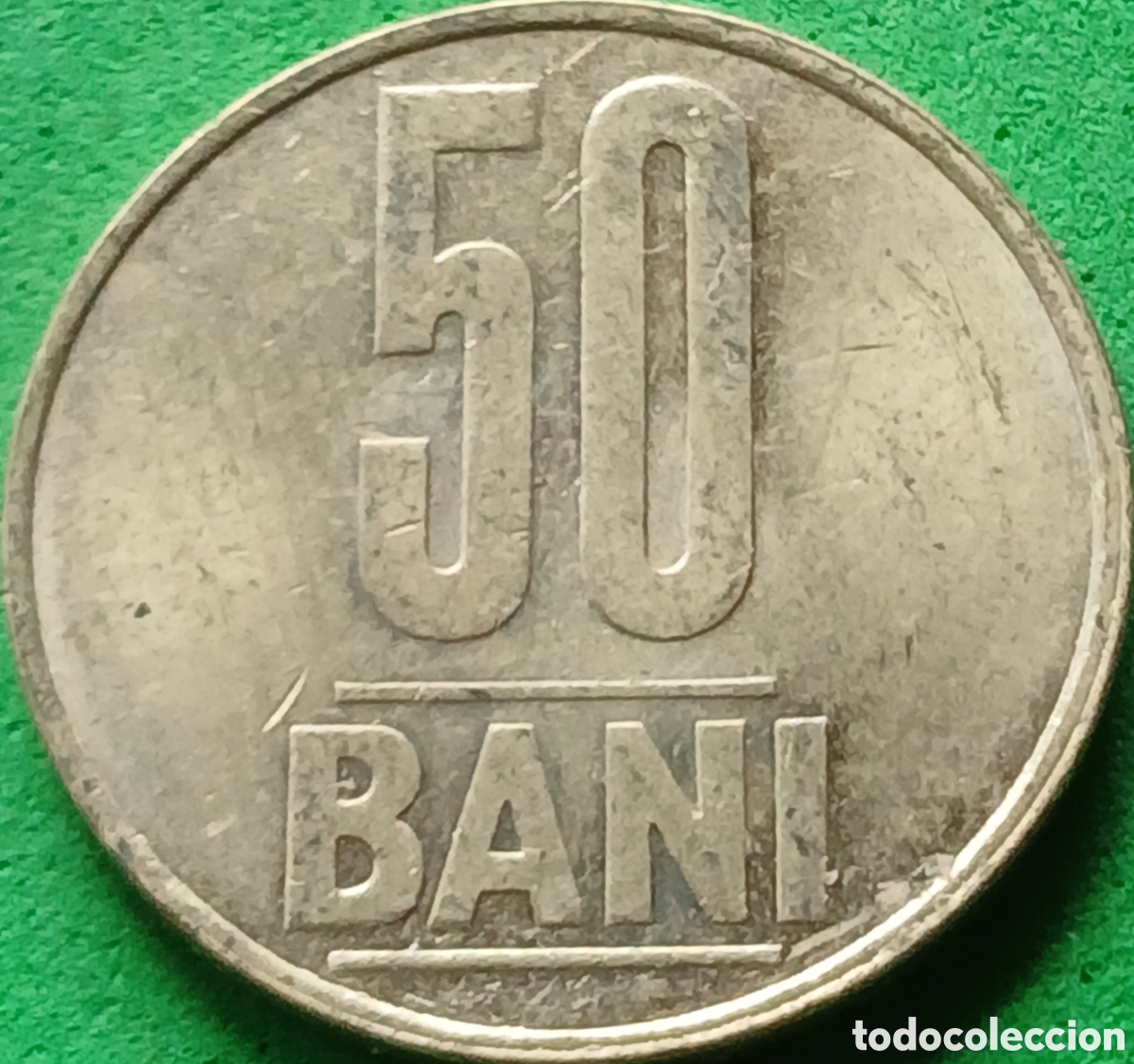 Monedas antiguas de Europa: Ruman&iacute;a 50 bani 2005 km#192