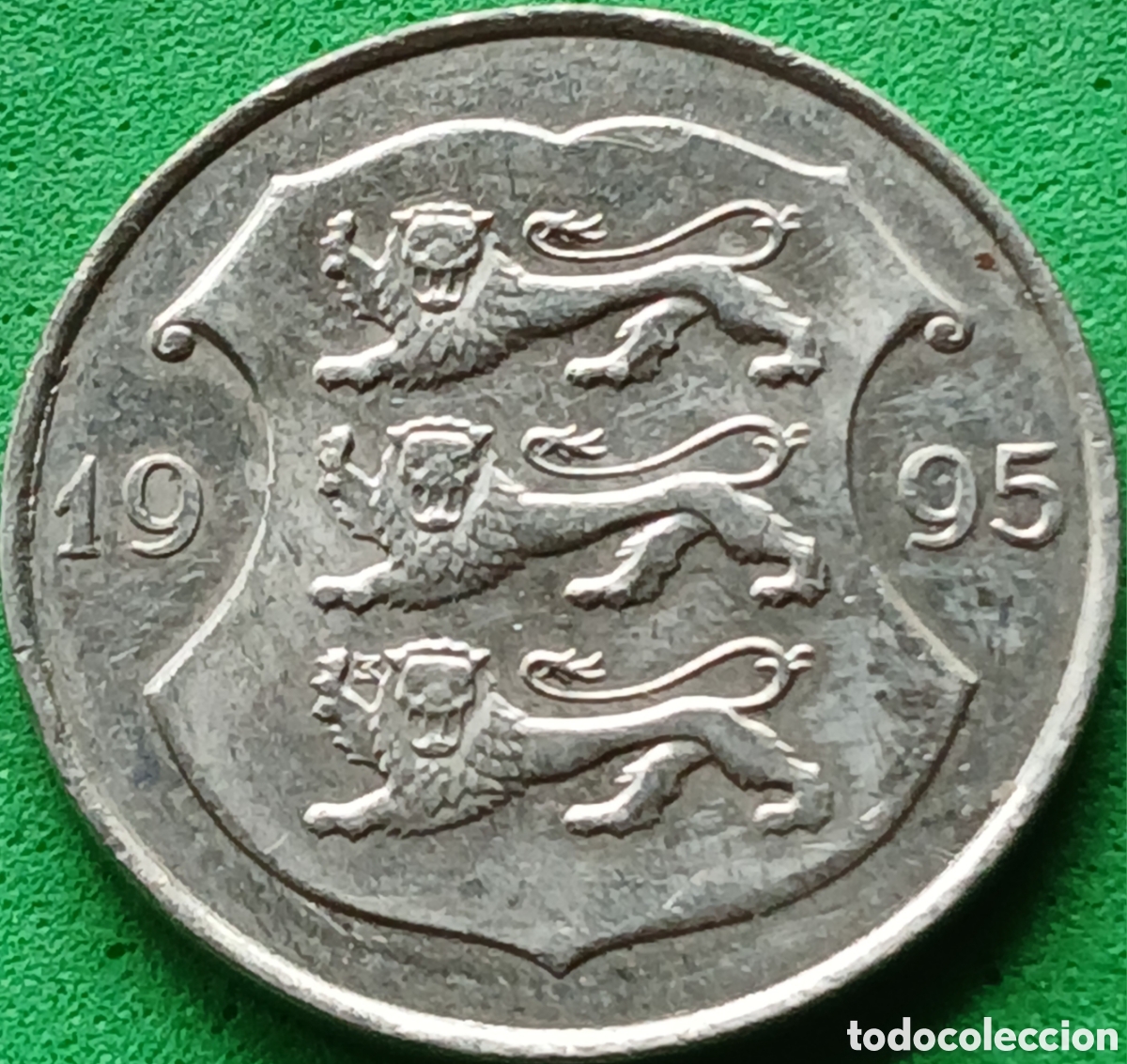 Monedas antiguas de Europa: Estonia 1 corona 1995 km#28