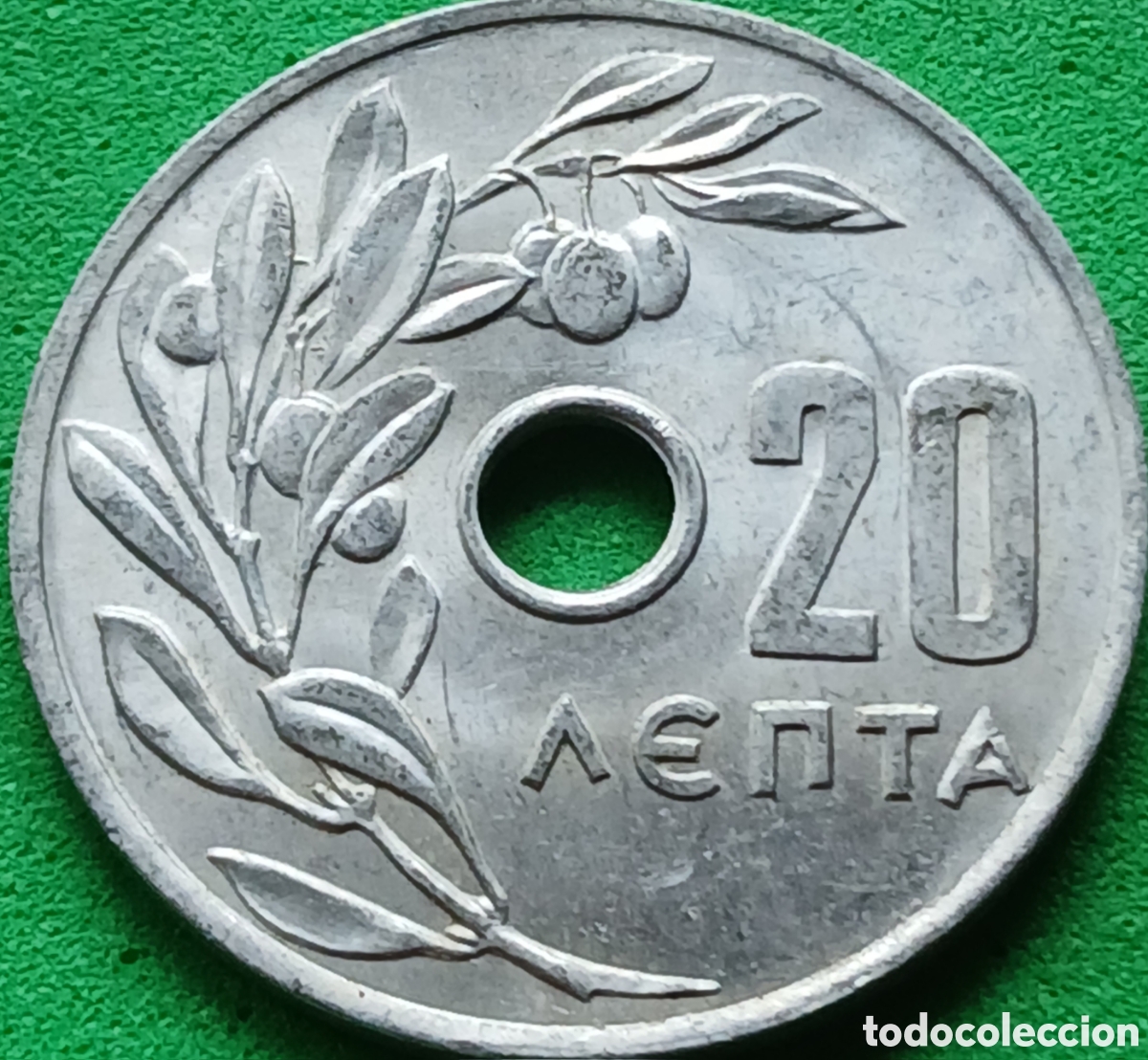 Monedas antiguas de Europa: Grecia 20 lepta 1969 km#79