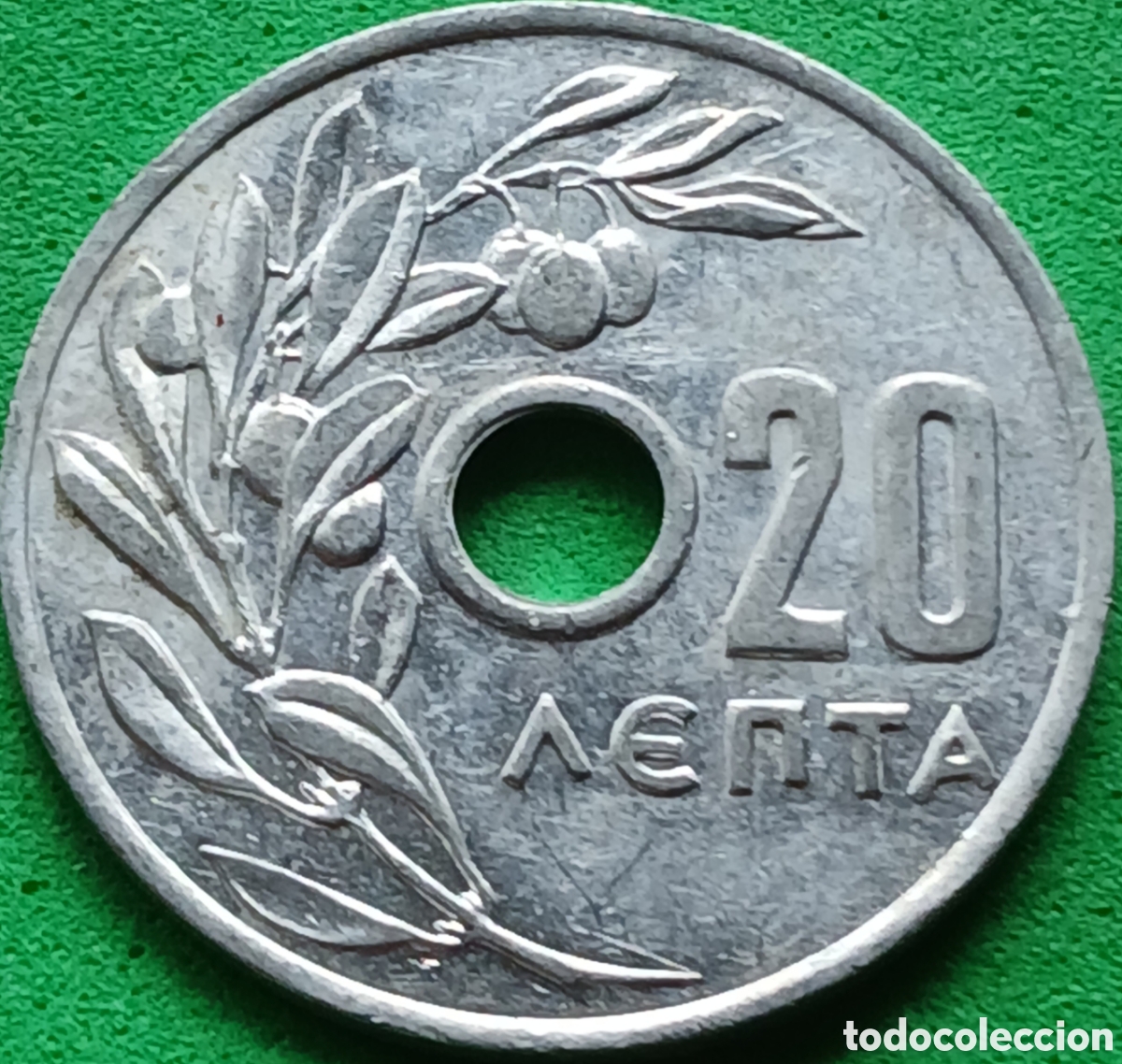 Monedas antiguas de Europa: Grecia 20 lepta 1959 km#79
