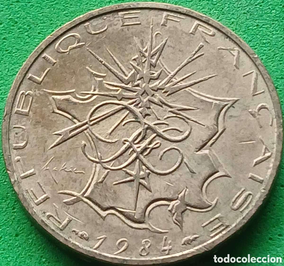 Monedas antiguas de Europa: Francia 10 francos 1984 km#940