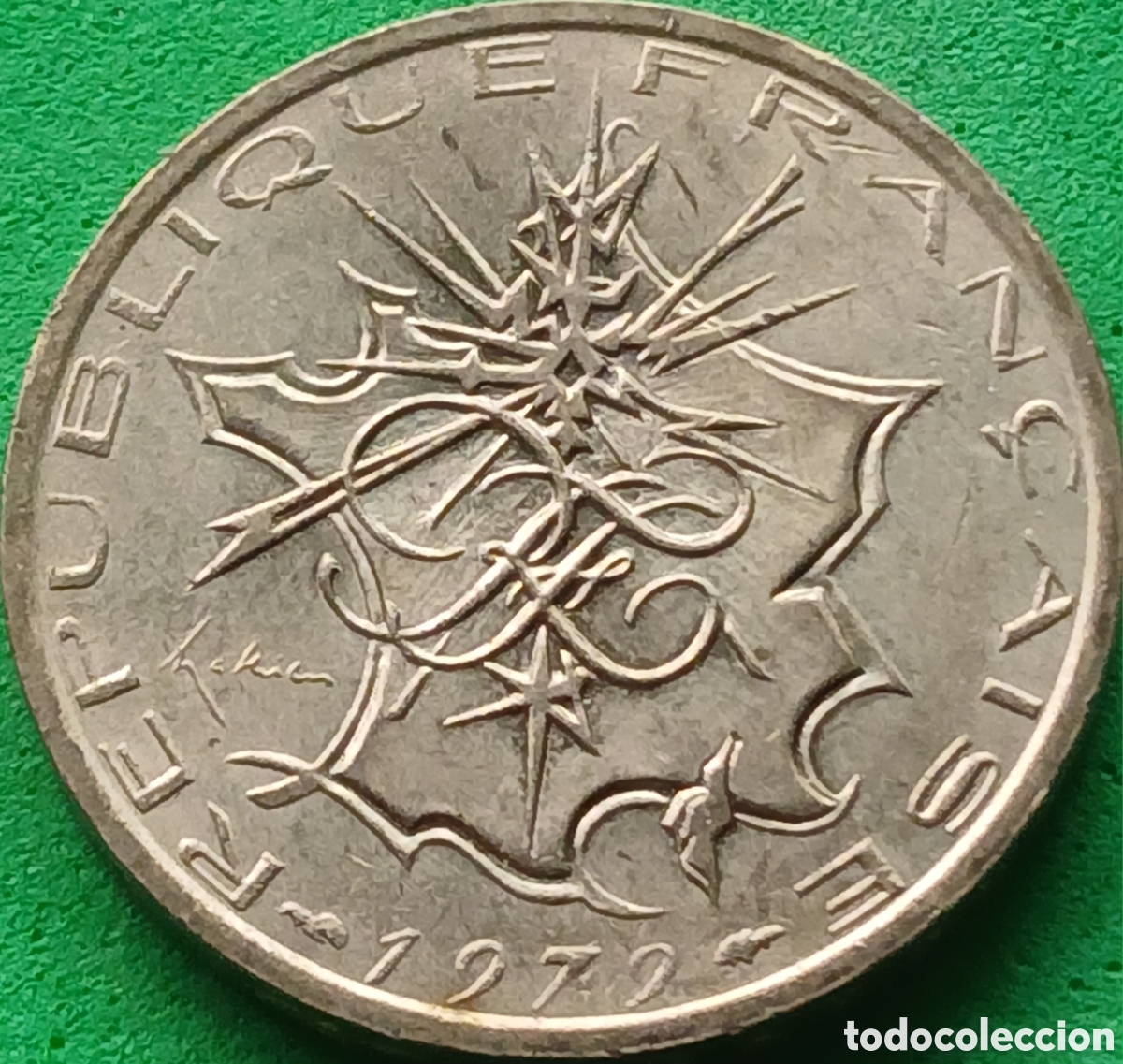 Monedas antiguas de Europa: Francia 10 francos 1979 km#940