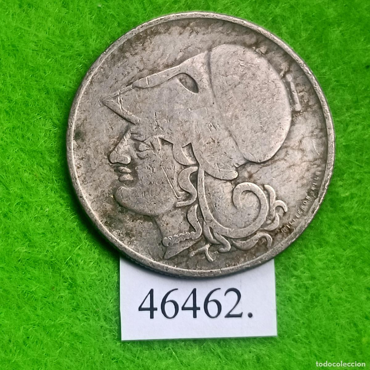 Monedas antiguas de Europa: Grecia 2 Dracmas 1926, Atenea