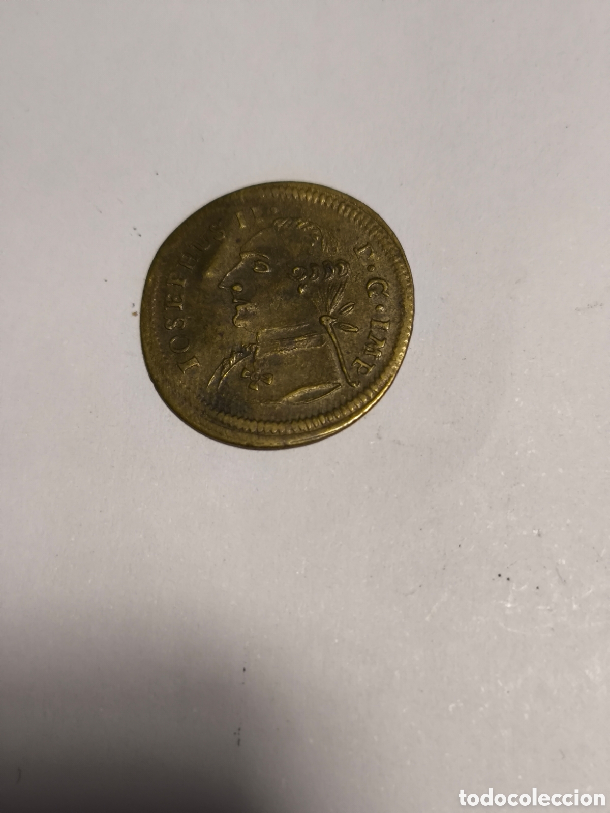 Monedas antiguas de Europa: jet&oacute;n's Iosephus II Francia siglos XIII a XVIII (1)