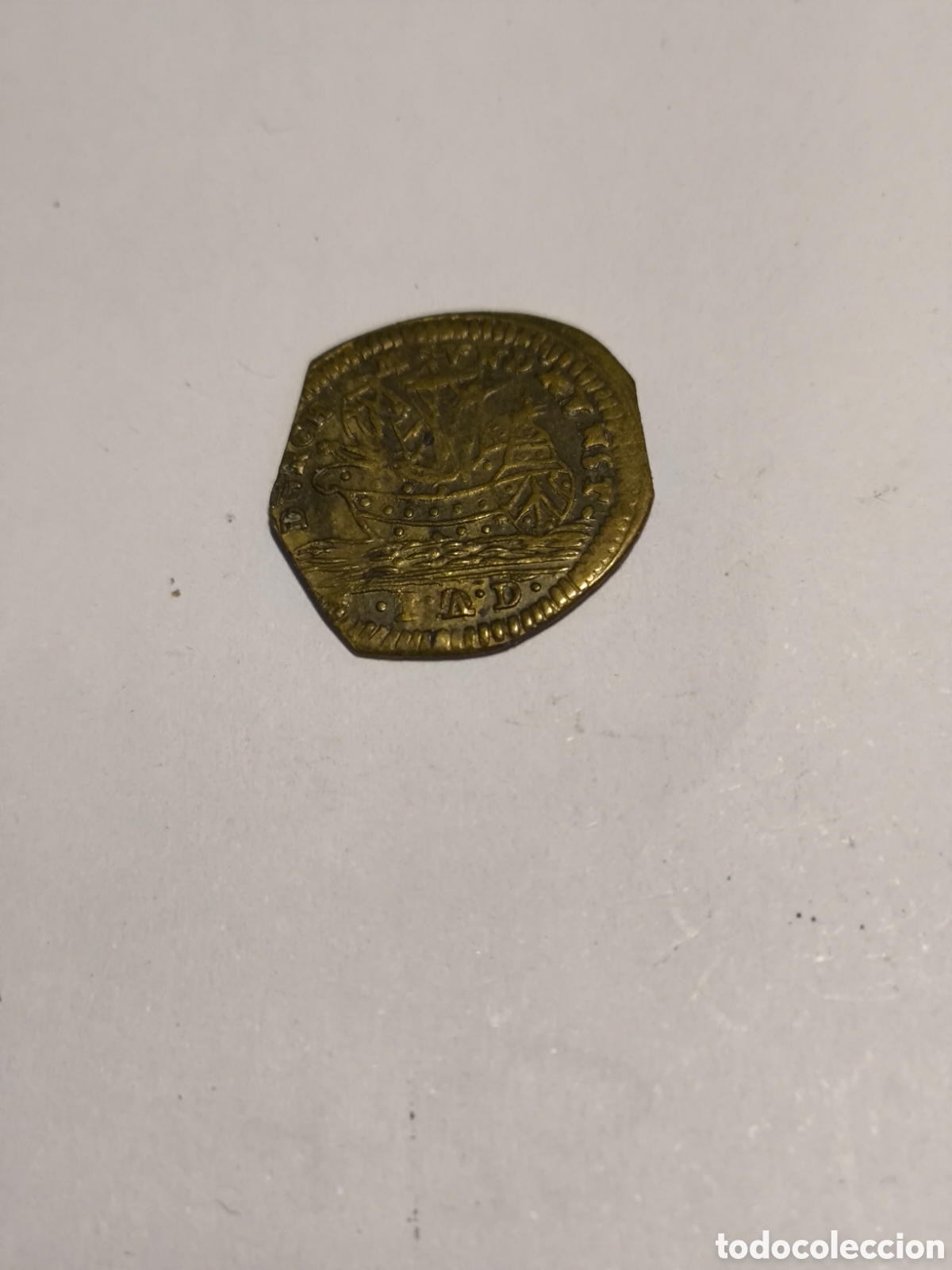 Monedas antiguas de Europa: jet&oacute;n's Francia siglos XIII a XVIII (2)