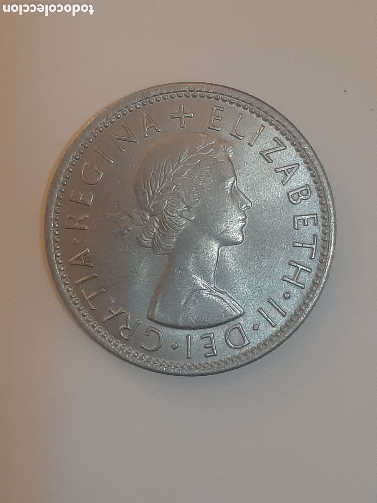 Monedas antiguas de Europa: REINO UNIDO 2 SHILLING 1964