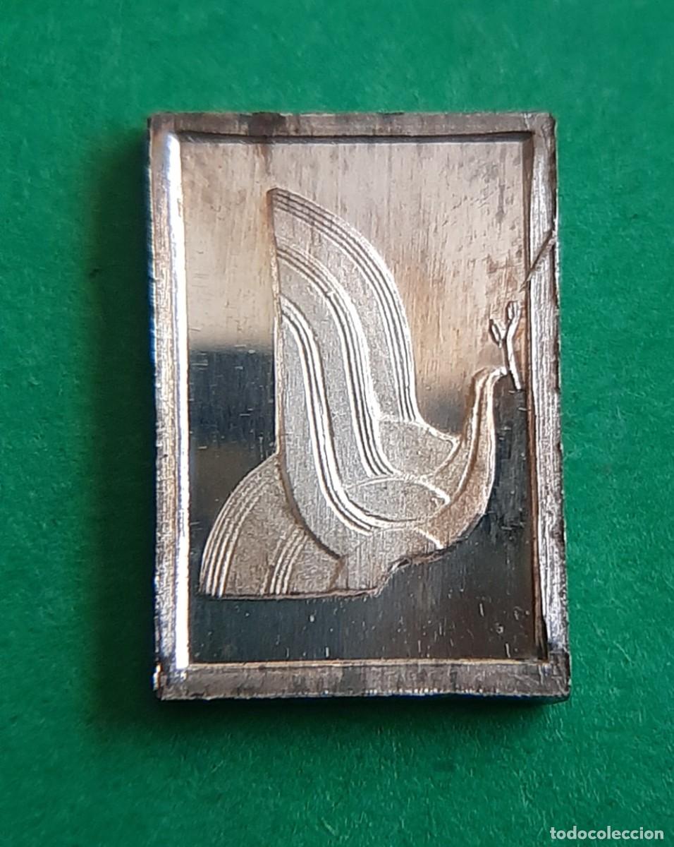 Monedas antiguas de Europa: ❤(LINGOTE PLATA 0.999)❤(1,90 GRAMOS) LINGOTE PLATA PURA(AIDIP) NACIONES UNIDAS