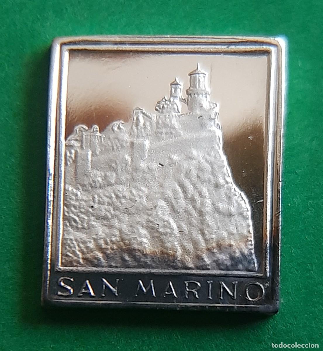 Monedas antiguas de Europa: ❤(LINGOTE PLATA 0.999)❤(1,90 GRAMOS) LINGOTE PLATA PURA(AIDIP) SAN MARINO