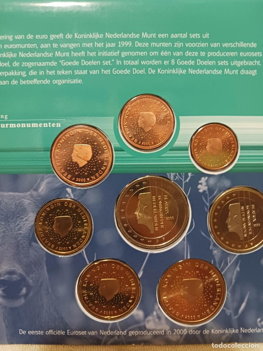 Old Coins of Europe: Cartera Holanda a&ntilde;o 2000 1 c&eacute;ntimo a 2 euros &euro; kms