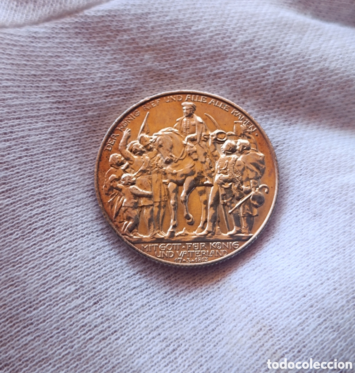 Monedas antiguas de Europa: Moneda plata 2 marcos Alemania Prusia 1913. Berl&iacute;n