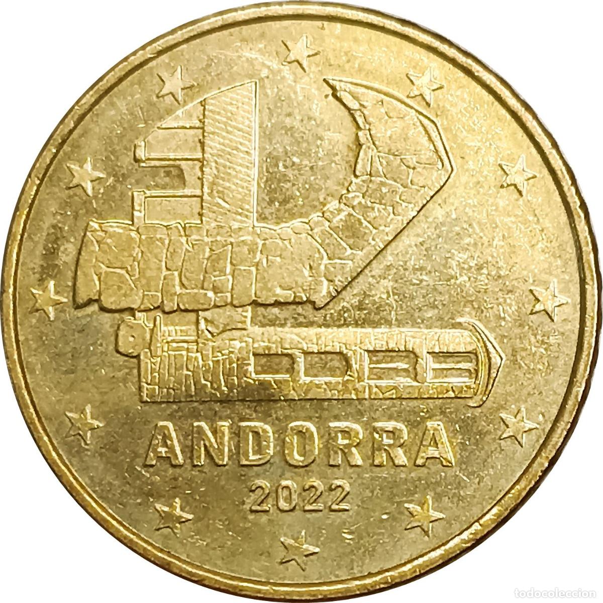 Monedas antiguas de Europa: Andorra. 50 c&eacute;ntimos de 2022. KM# 525. (177).