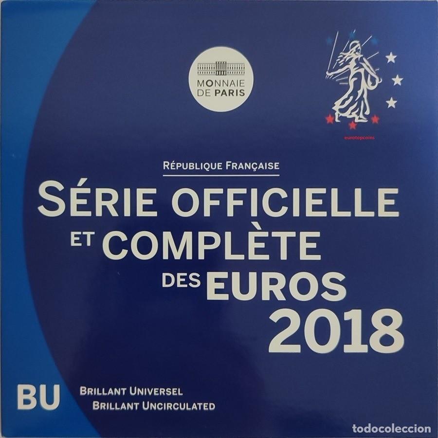 Monedas antiguas de Europa: FRANCIA euro set oficial 2018 BU - Serie Officielle et complete des euros 2018