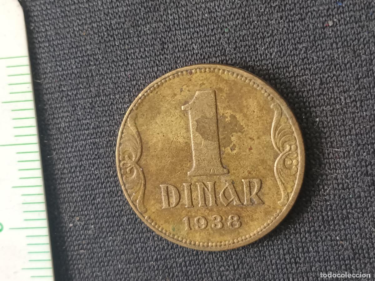 Monedas antiguas de Europa: 1 Dinar Yugoslavia 1938