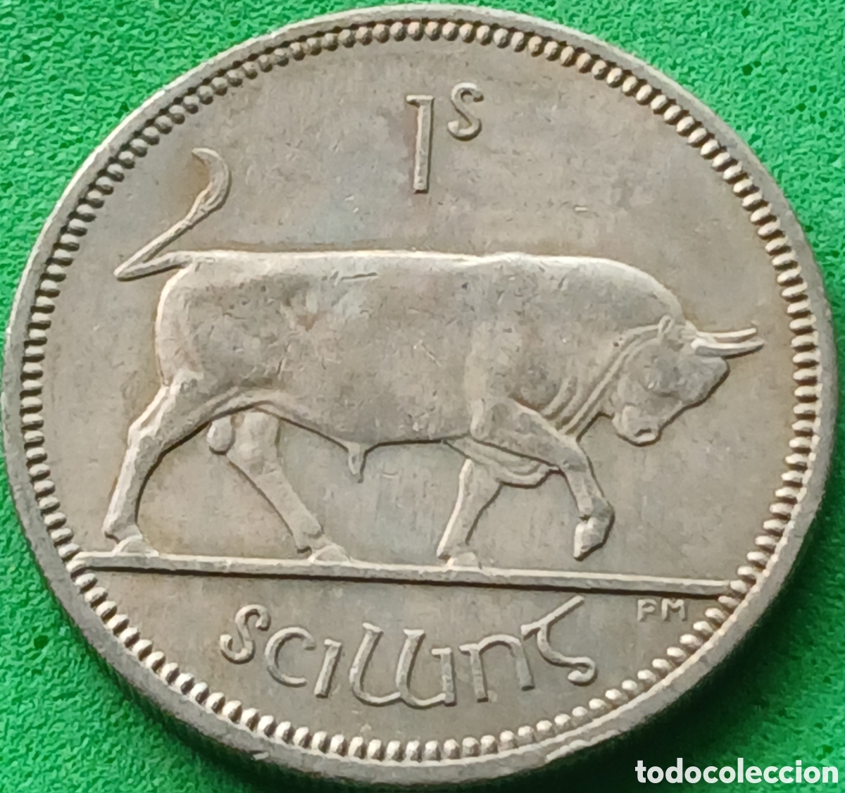 Monnaies anciennes de Europe: Irlanda 1 schilling 1962 km#14a