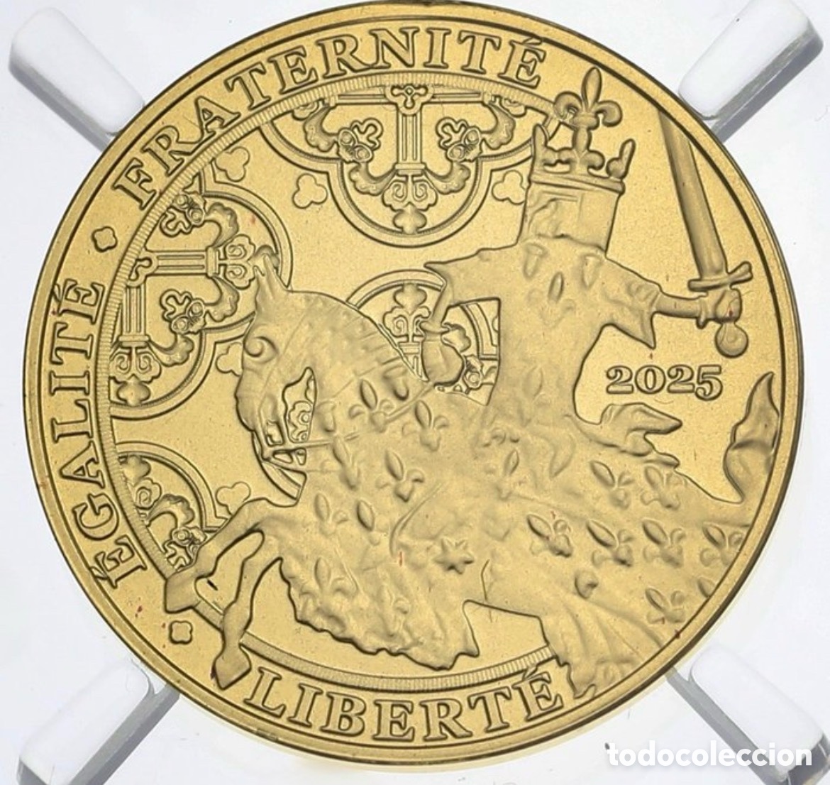 Monedas antiguas de Europa: 2 gramos - Oro .999 - Jean II Le Bon - Ors de france - 250 Euros