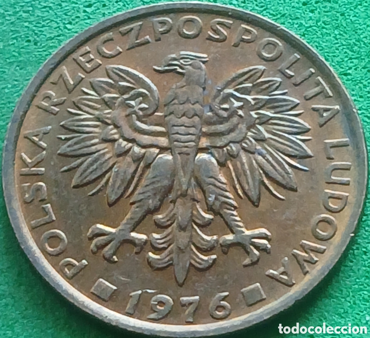 Monedas antiguas de Europa: Polonia 2 zlote 1976 Y#80.1
