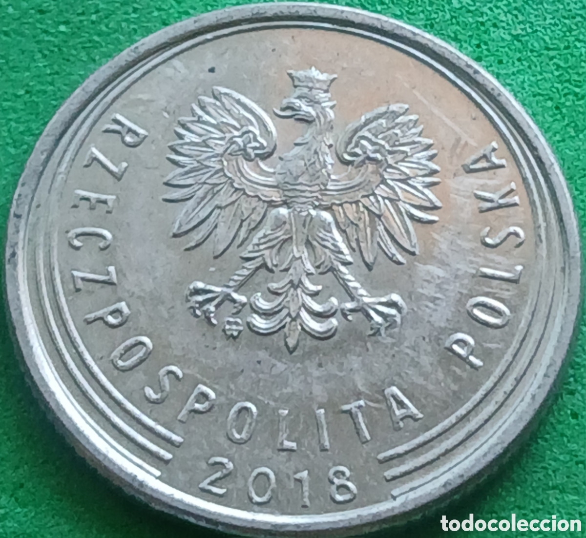 Monedas antiguas de Europa: Polonia 1 zloty 2018 Y#974