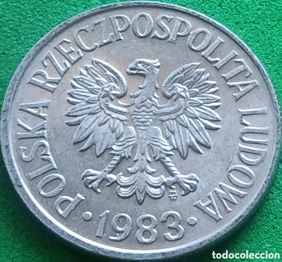 Monedas antiguas de Europa: Polonia 50 groszy 1983 Y#48.1