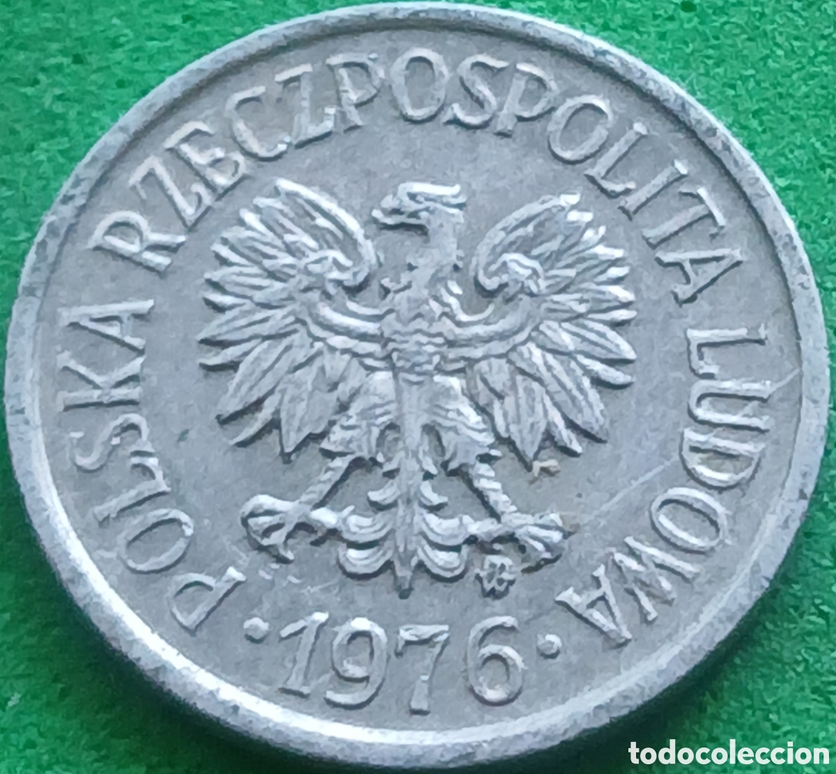 Monedas antiguas de Europa: Polonia 10 groszy 1976 Y#AA47