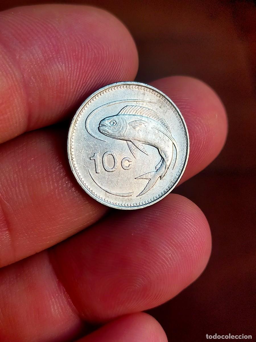 Monedas antiguas de Europa: MONEDA DE 10 DIEZ CENT CENTAVOS CENTIMOS MALTA 1986 EXCELENTE CONSERVACION