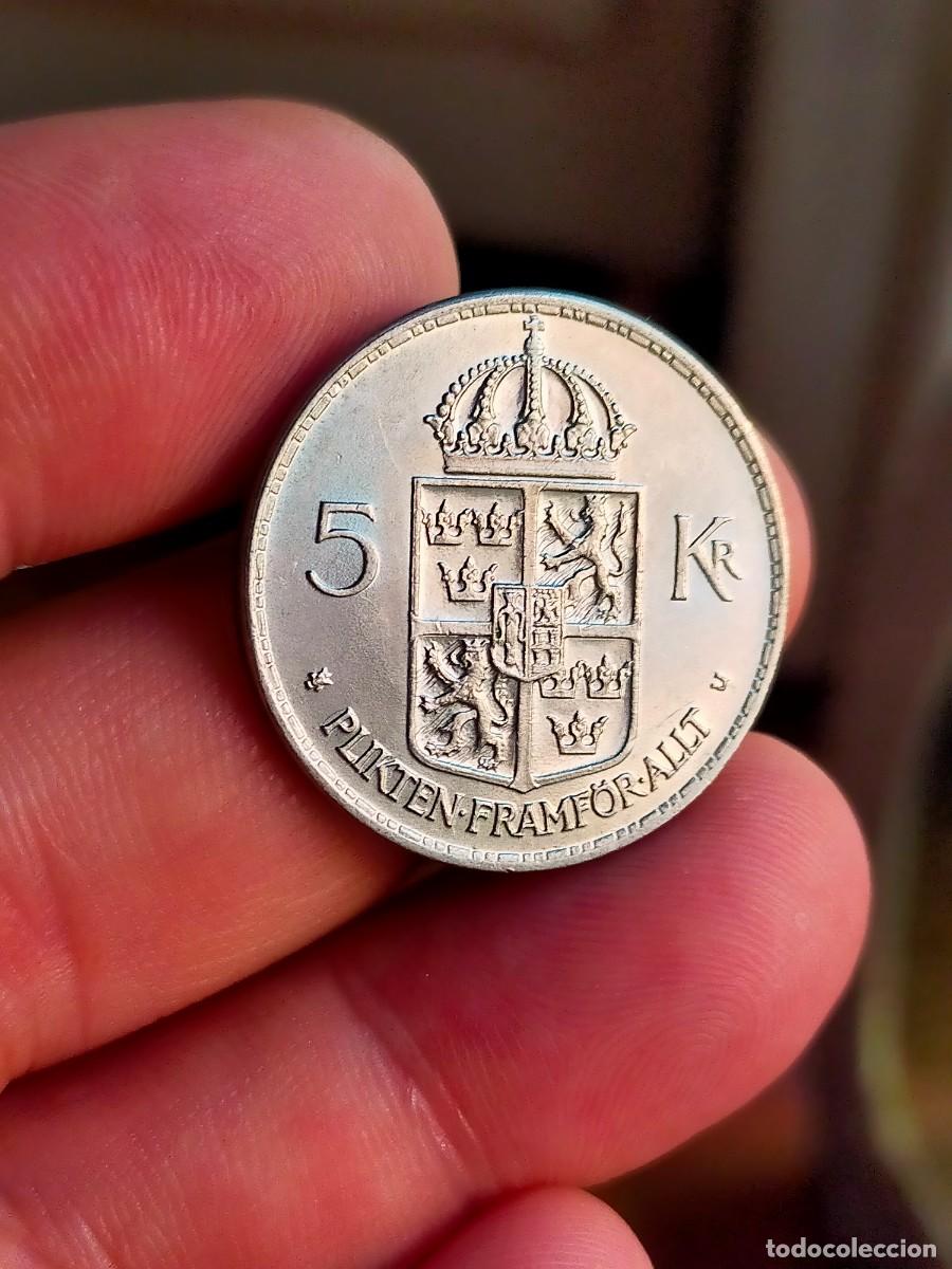 Monedas antiguas de Europa: MONEDA DE 5 CINCO CORONAS KRONOR SUECIA 1972 MUY BUENA CONSERVACION