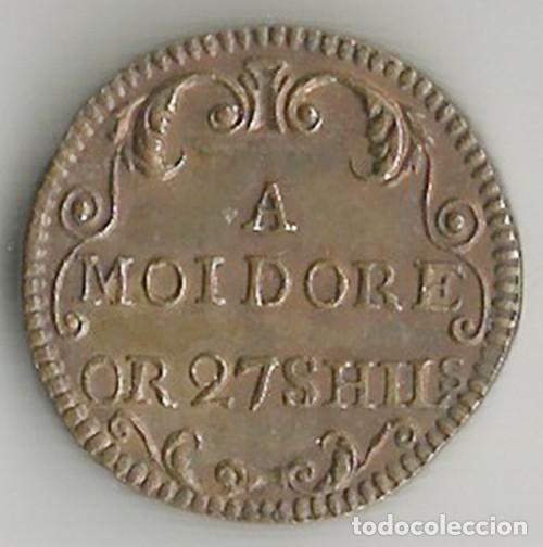 Monnaies anciennes de Europe: PORTUGAL - 27 CHELINES - 1702/1707 - COBRE - NO CIRCULADA