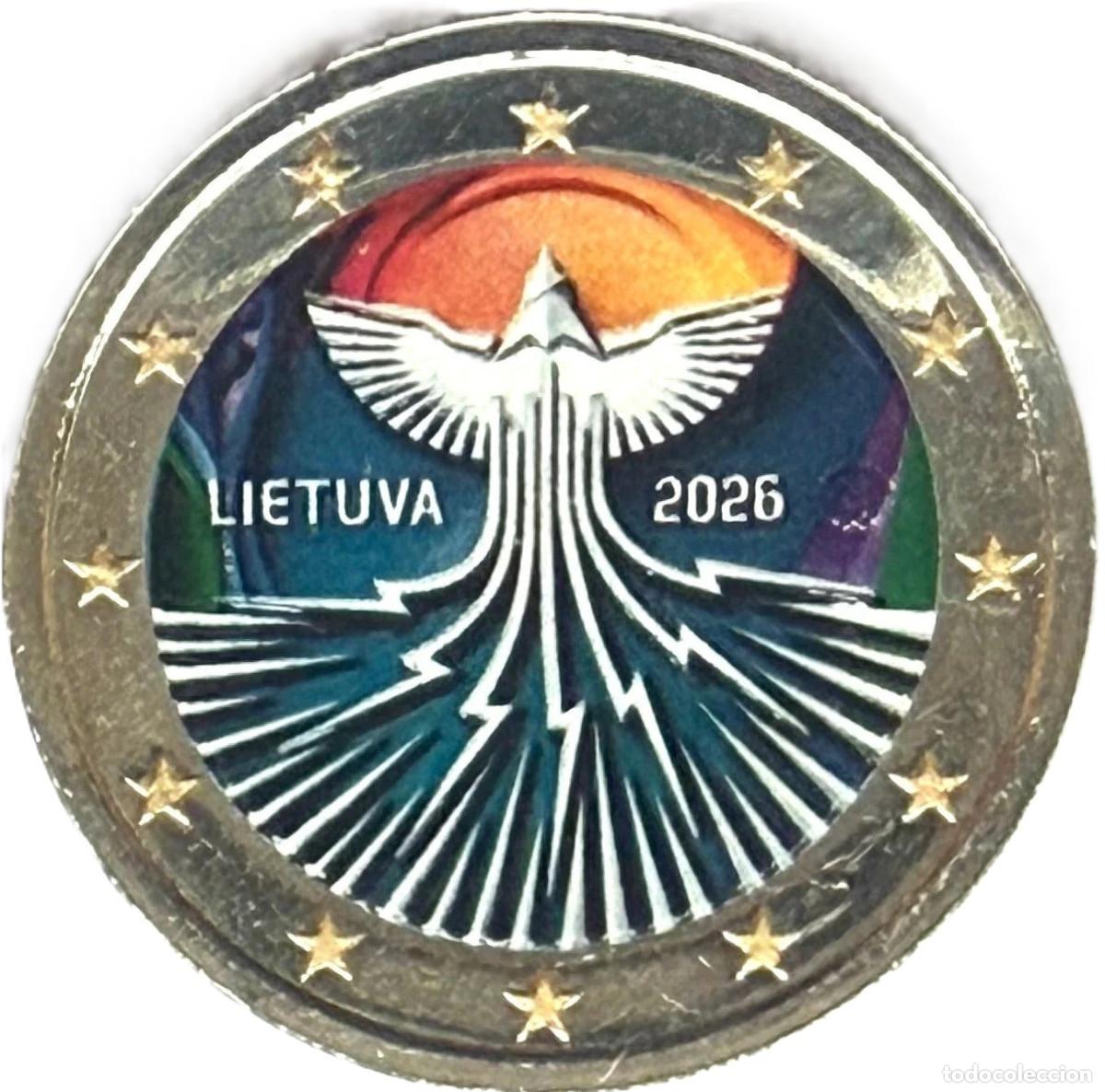 Monedas antiguas de Europa: LITUANIA 2 euro 2026 S/C INDEPENDENCIA ENERGETICA - multicolor